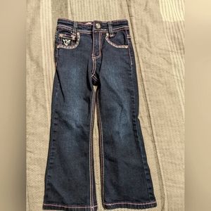 4T girls Cowgirl Hardware jeans